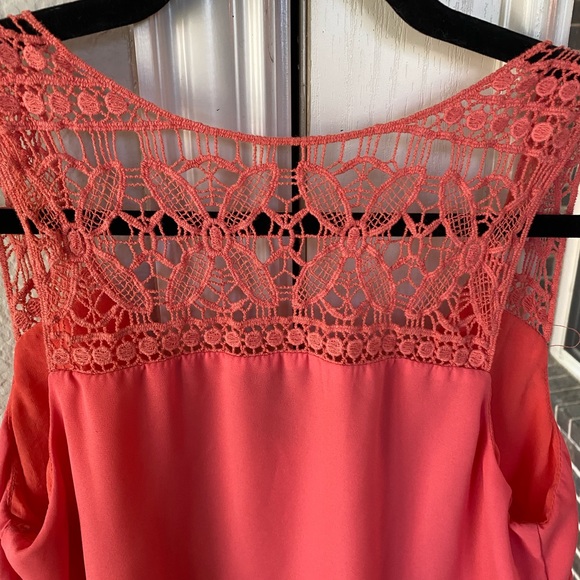 ***SOLD***
 Lace Back Tank - Picture 3 of 3